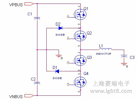 三電平“1“字形電路示意圖